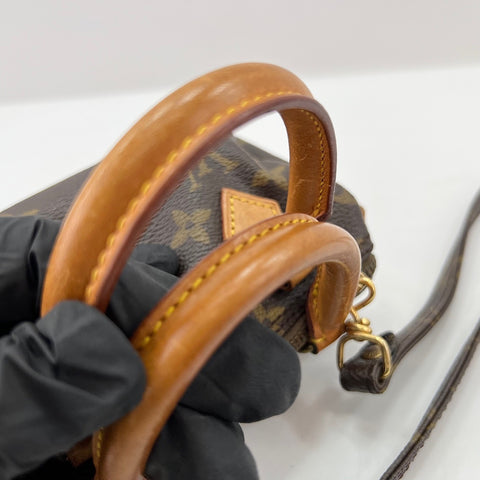 LOUIS VUITTON Mini speedy Shoulder Bag Brown WS32731