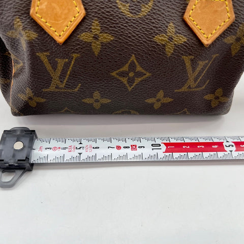 LOUIS VUITTON Mini speedy Shoulder Bag Brown WS32731