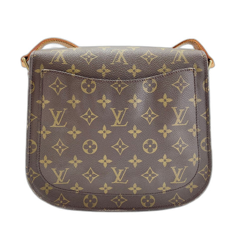 LOUIS VUITTON Monogram Saint Cloud GM Shoulder Bag Brown WS32733