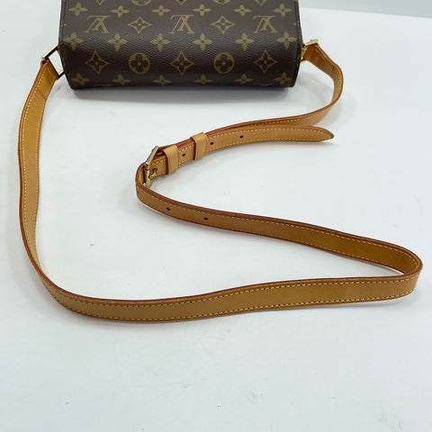 LOUIS VUITTON Monogram Saint Cloud GM Shoulder Bag Brown WS32733