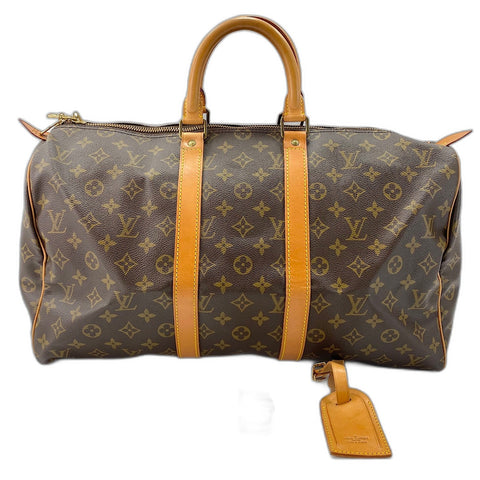 LOUIS VUITTON Kiepol 45 Handbag Brown WS32734