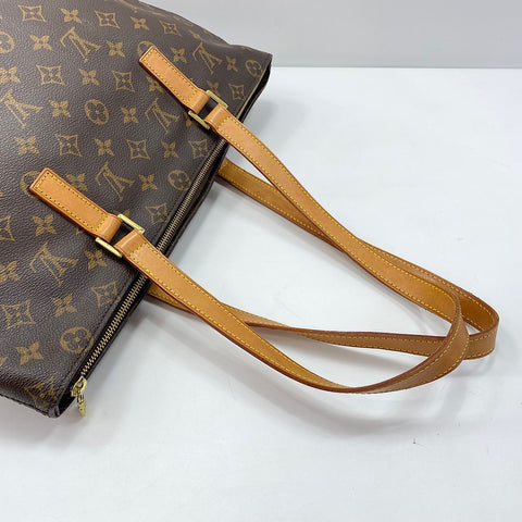 LOUIS VUITTON Cabas Mezzo Shoulder Bag Brown WS32735