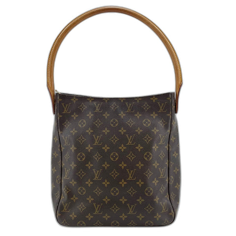 LOUIS VUITTON Looping GM Shoulder Bag Brown WS32737