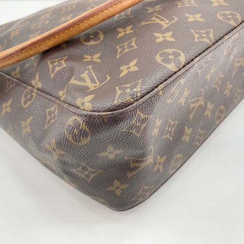 LOUIS VUITTON Looping GM Shoulder Bag Brown WS32737
