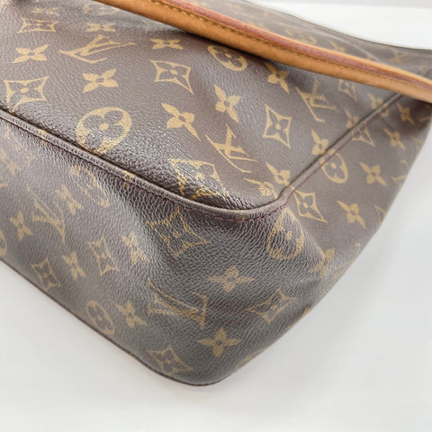 LOUIS VUITTON Looping GM Shoulder Bag Brown WS32737