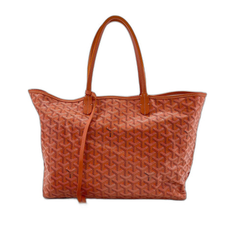 GOYARD Saint Louis PM Tote Bag PVC Orange WS32738