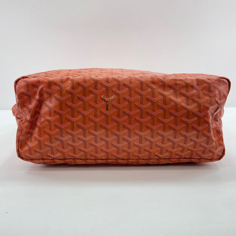 GOYARD Saint Louis PM Tote Bag PVC Orange WS32738