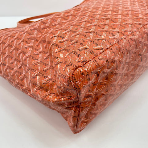 GOYARD Saint Louis PM Tote Bag PVC Orange WS32738