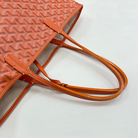 GOYARD Saint Louis PM Tote Bag PVC Orange WS32738