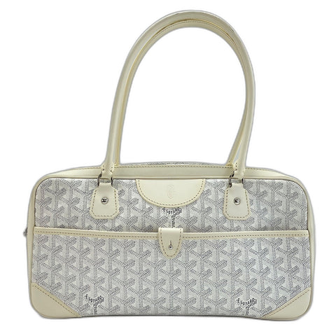 GOYARD Saint Martin Handbag PVC white WS32739