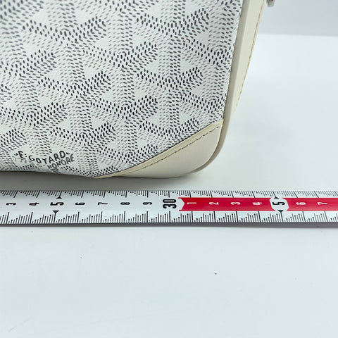 GOYARD Saint Martin Handbag PVC white WS32739