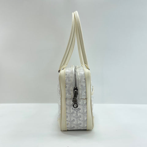 GOYARD Saint Martin Handbag PVC white WS32739