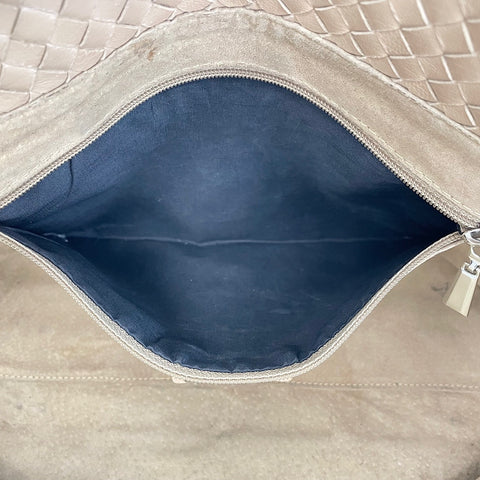 BOTTEGAVENETA INTRECCIATO Tote Bag leather beige WS32740