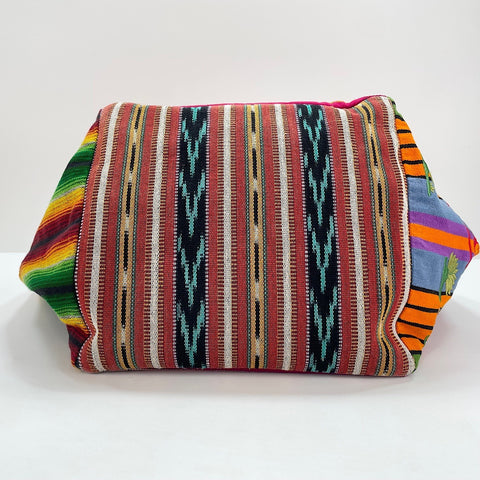 Christian Louboutin Canvas Mexicana Embroidery Tote Bag canvas multicolor WS32741