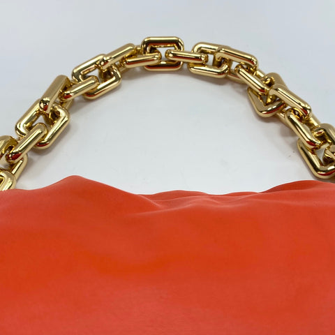 BOTTEGAVENETA The Chain Pouch Pouch leather Orange WS32743