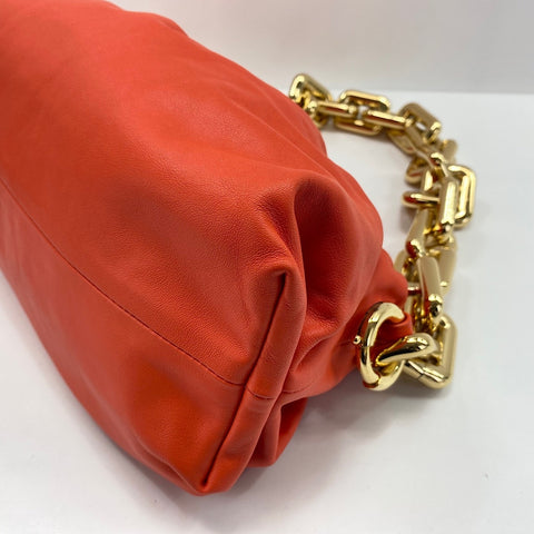 BOTTEGAVENETA The Chain Pouch Pouch leather Orange WS32743
