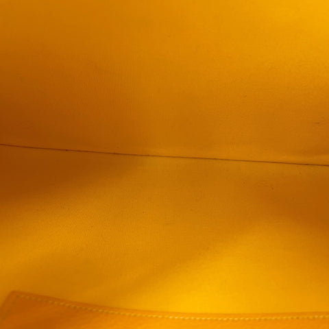 GOYARD Senna MM Clutch bag PVC yellow WS32744