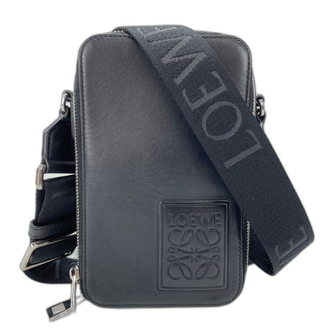 LOEWE Shoulder Bag leather black WS32745