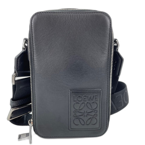 LOEWE Shoulder Bag leather black WS32745