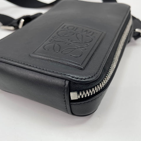 LOEWE Shoulder Bag leather black WS32745