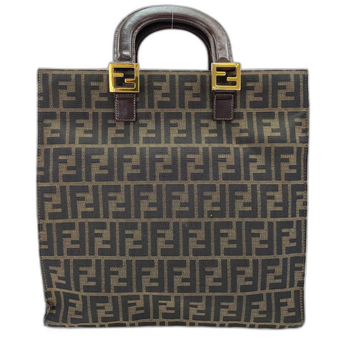FENDI Handbag Brown WS32746
