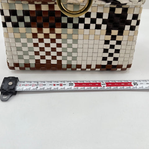 Salvatore Ferragamo Leather Gancini INTRECCIATO Handbag leather multicolor WS32749