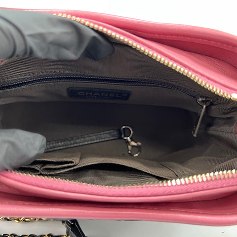 CHANEL Gabriel Do Shoulder Bag leather Navy WS32755