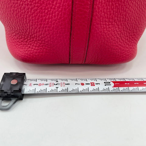HERMES Picotan Lock PM Handbag pink WS32760