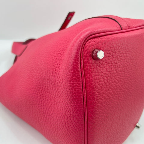 HERMES Picotan Lock PM Handbag pink WS32760