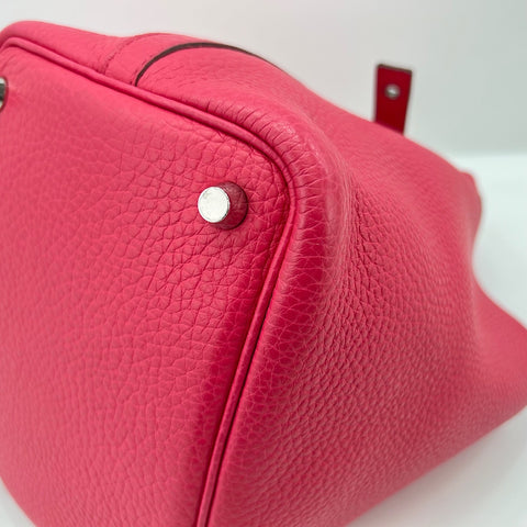 HERMES Picotan Lock PM Handbag pink WS32760