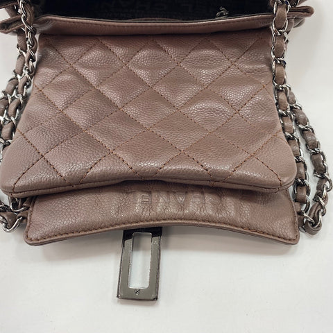 CHANEL Shoulder Bag Brown WS32762