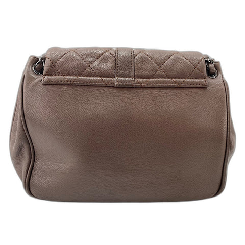 CHANEL Shoulder Bag Brown WS32762