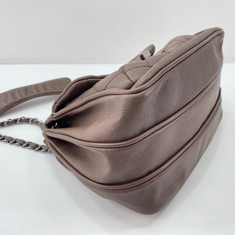 CHANEL Shoulder Bag Brown WS32762