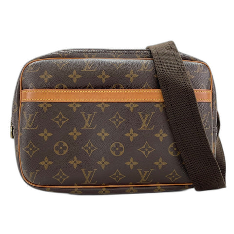 LOUIS VUITTON Reporter PM Shoulder Bag Brown WS32764