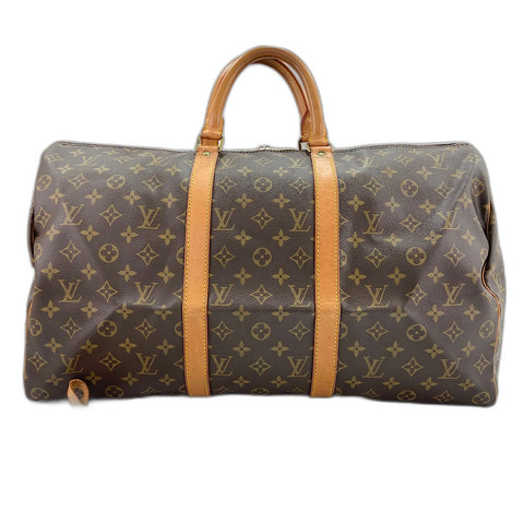 LOUIS VUITTON Kiepol 50 Boston bag Brown WS32765