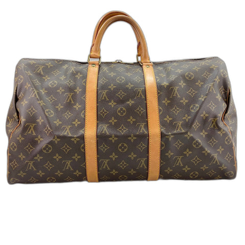 LOUIS VUITTON Kiepol 50 Boston bag Brown WS32765