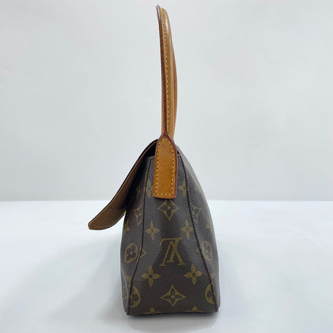 LOUIS VUITTON Mini looping Shoulder Bag Brown WS32766