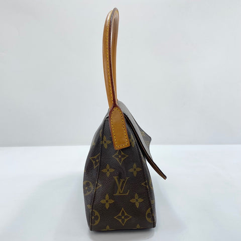 LOUIS VUITTON Mini looping Shoulder Bag Brown WS32766