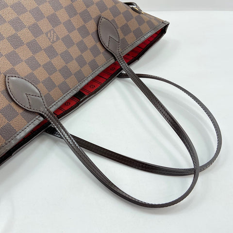 LOUIS VUITTON Neverfull MM Handbag Brown WS32768