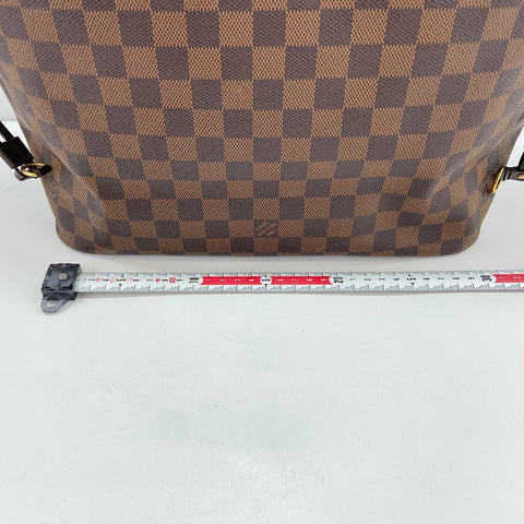 LOUIS VUITTON Neverfull MM Handbag Brown WS32768