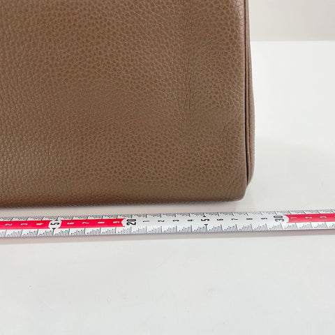 HERMES Kelly 28 Handbag Brown WS32774