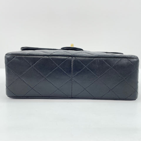 CHANEL Matelasse Shoulder Bag lambskin black WS32777