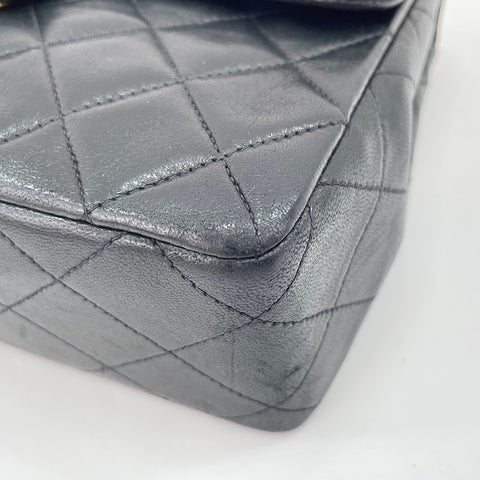CHANEL Matrasse Shoulder Bag lambskin black WS32777