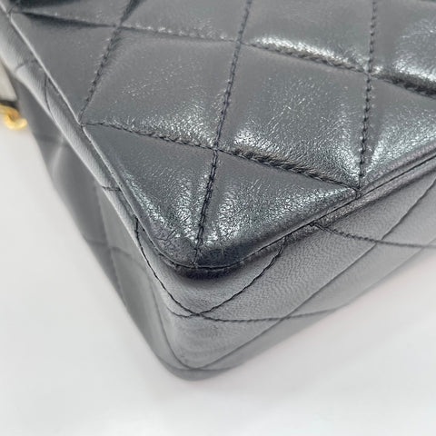 CHANEL Matrasse Shoulder Bag lambskin black WS32777