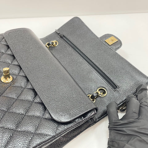 CHANEL Matrasse 25 Shoulder Bag black WS32778