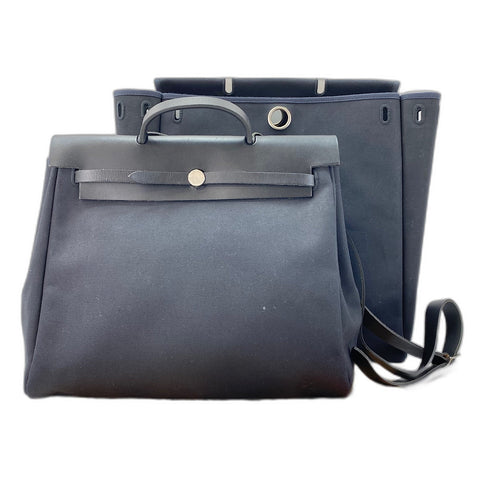 HERMES Herbag Tote Bag black WS32781