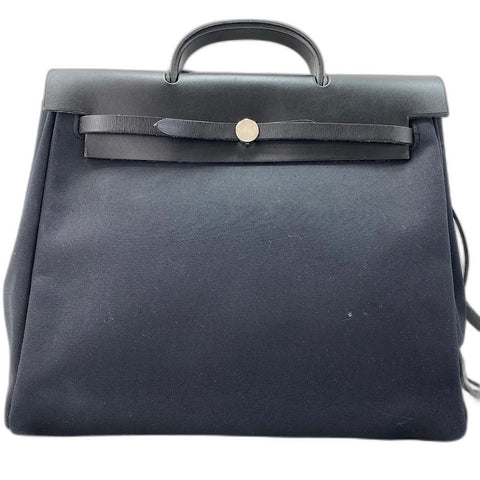 HERMES Herbag Tote Bag black WS32781