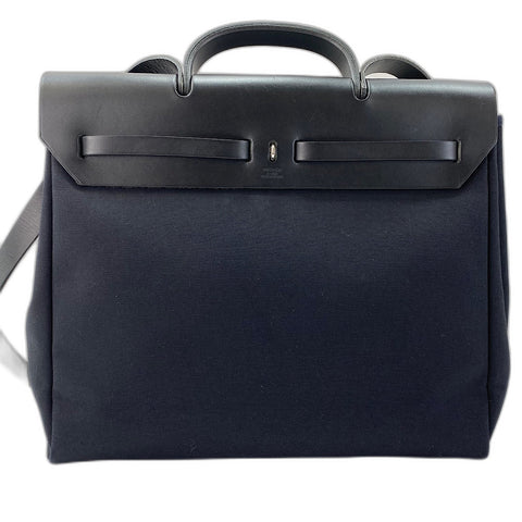 HERMES Herbag Tote Bag black WS32781