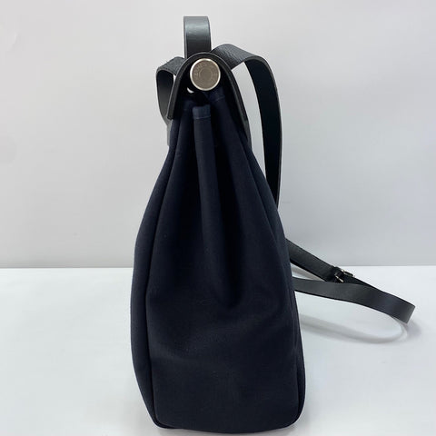 HERMES Herbag Tote Bag black WS32781