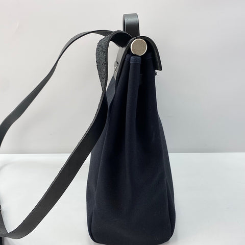 HERMES Herbag Tote Bag black WS32781